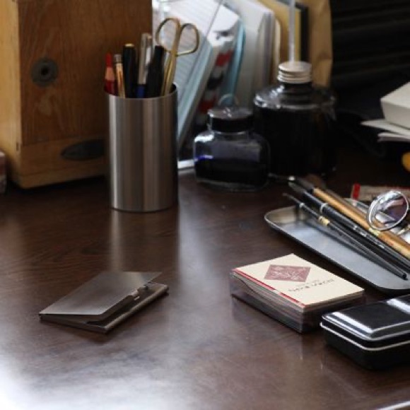 3/$30 - NWT Muji Stainless Card Case Made in Japan - Picture 3 of 4